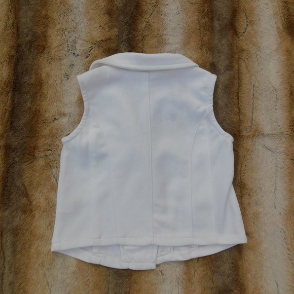 7 For All Mankind 3T Knit Moto Vest  NWT - Picture 2 of 2